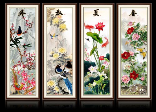 客廳沙發(fā)背景墻掛什么裝飾畫好？四種常用裝飾畫推薦