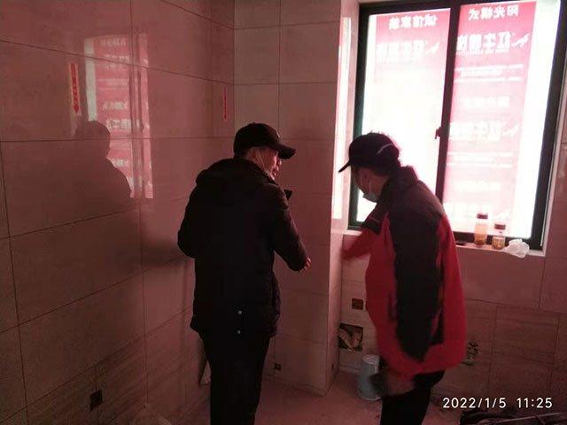 新年伊始！直擊紅牛裝飾2022年首次工地巡檢現(xiàn)場！