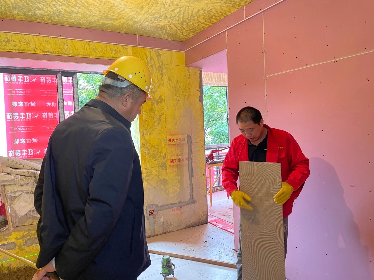 工地突擊巡檢｜嚴(yán)守工藝品質(zhì)，用行動(dòng)兌現(xiàn)承諾！