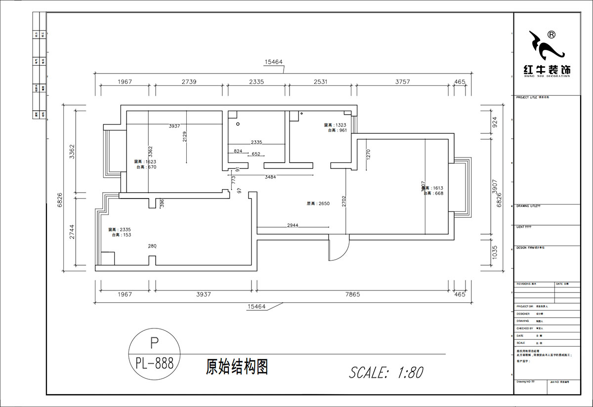 顧娟｜東城水岸1棟B單元804室-90㎡-中古風(fēng)格｜2室2廳1衛(wèi)｜舊房裝修｜定制家｜全包12